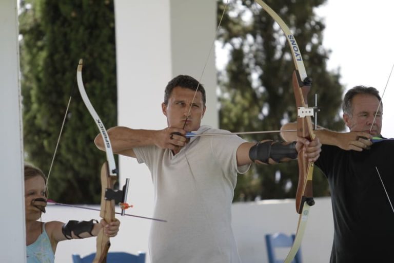 Fokus üben beim Bogenschießen